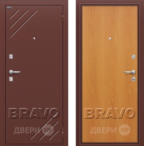 Дверь Bravo Оптим Стандарт Миланский Орех
