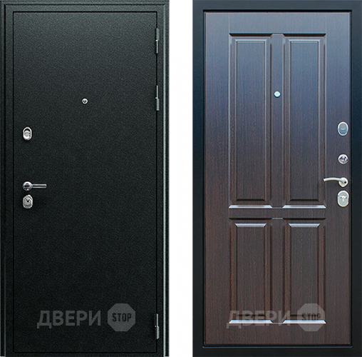 Входная металлическая Дверь АСД Прометей ЗD Венге