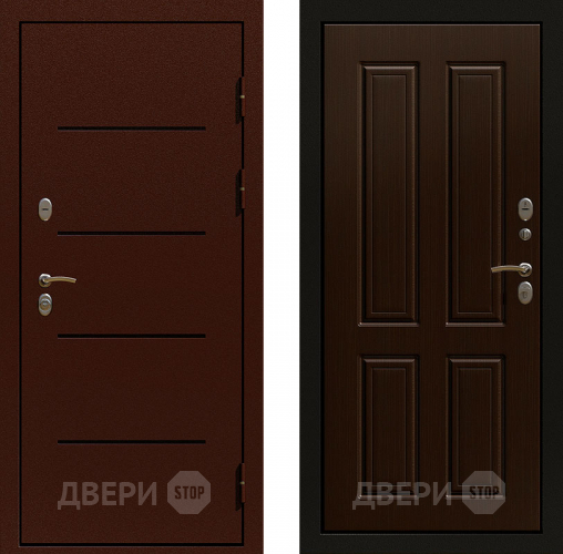 Входная металлическая Дверь Райтвер Термо венге