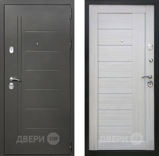 Входная металлическая Дверь Престиж Профи Лиственница белая