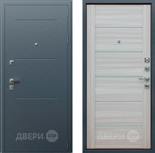 Входная металлическая Дверь АСД Техно XN 99 Сандал белый