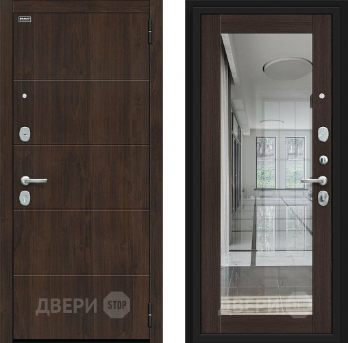 Входная металлическая Дверь Bravo Флэт Kale Almon/Wenge Veralinga