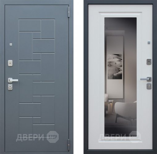 Дверь АСД Арсенал с зеркалом