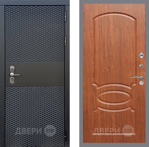 Дверь Стоп БЛЭК CISA ФЛ-128 Береза мореная