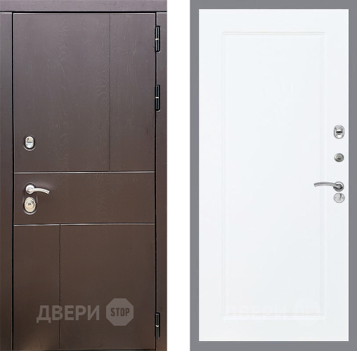 Дверь Стоп УРБАН ФЛ-119 Силк Сноу