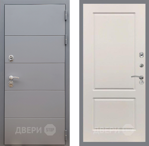 Дверь Стоп АРТ ГРАФИТ ФЛ-117 Шампань