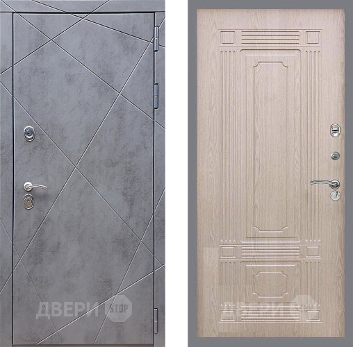Дверь Стоп Лучи ФЛ-2 Беленый дуб