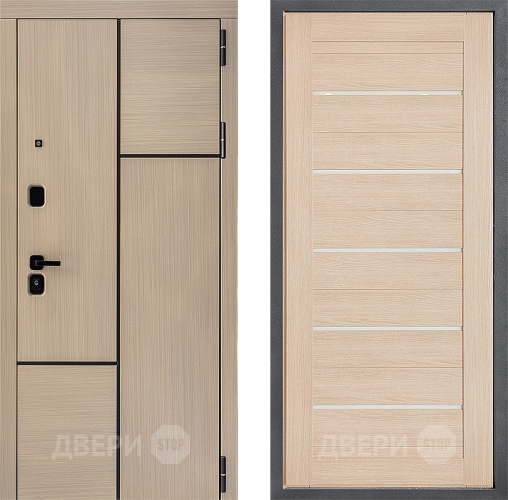 Дверь Дверной континент ДК-14 ФЛ-46 Капучино