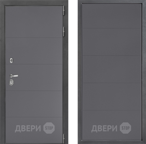 Дверь Дверной континент ДК-3/649 ФЛ-649 Графит софт