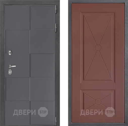 Дверь Дверной континент ДК-3/606 ФЛ-617 Ясень шоколадный