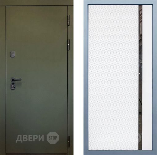 Дверь Дива МД-61 МХ-47 Белый матовый