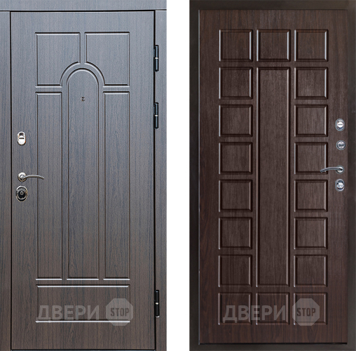 Входная металлическая Дверь Престиж Арка Престиж Венге