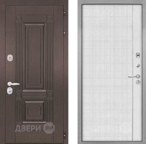 Дверь Интекрон (INTECRON) Италия В-07 с молдингом Лофт белый