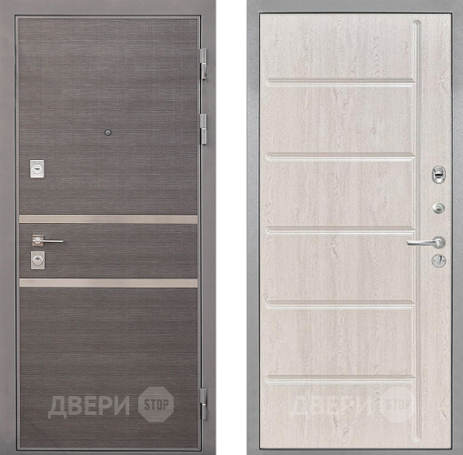 Дверь Интекрон (INTECRON) Неаполь ФЛ-102 Сосна белая