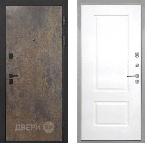 Дверь Интекрон (INTECRON) Профит Black Гранж Альба Роял Вуд белый