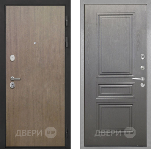 Дверь Интекрон (INTECRON) Гектор Венге Коричневый ФЛ-243 Графит вуд дуб