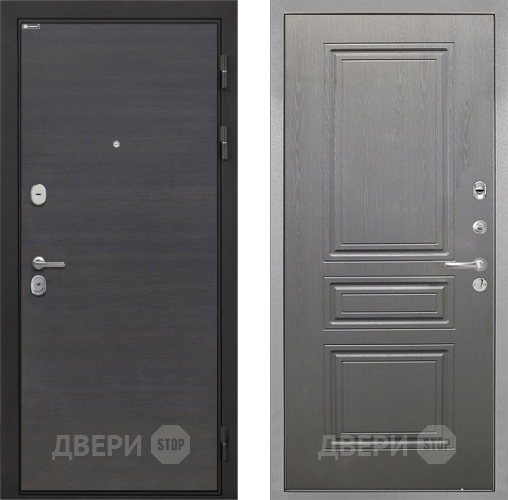 Дверь Интекрон (INTECRON) Гектор Эковенге ФЛ-243 Графит вуд дуб