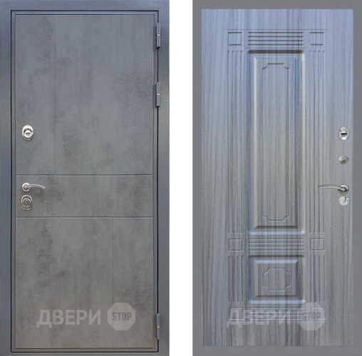 Дверь Рекс (REX) ФЛ-290 FL-2 Сандал грей