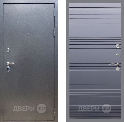Дверь Рекс (REX) 11 Line Силк титан