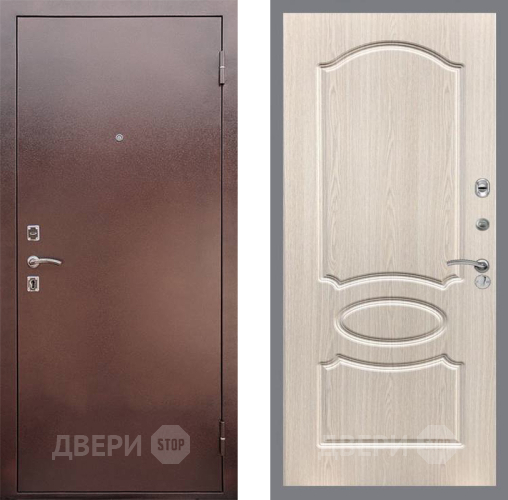 Дверь Рекс (REX) 1 FL-128 Беленый дуб