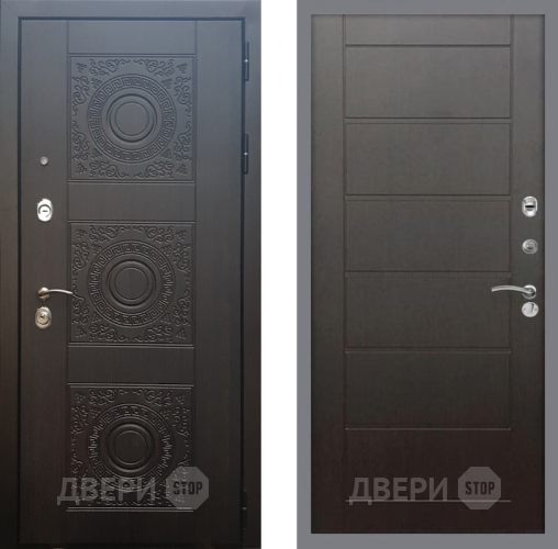 Входная металлическая Дверь Рекс (REX) 10 Сити Венге
