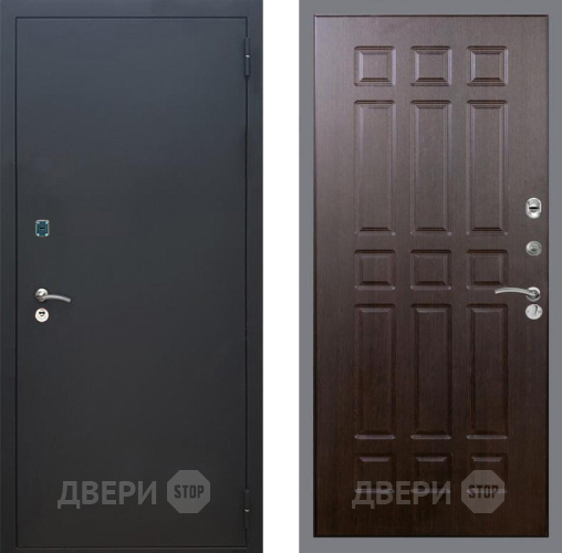 Дверь Рекс (REX) 1A Черный Муар FL-33 Венге