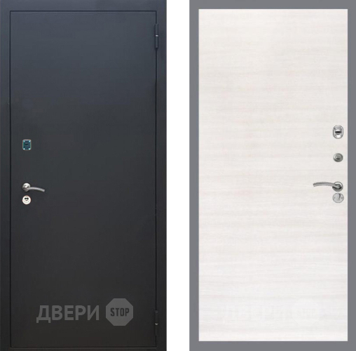 Дверь Рекс (REX) 1A Черный Муар GL Акация