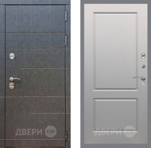 Входная металлическая Дверь Рекс (REX) 21 FL-117 Грей софт