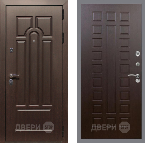 Дверь Рекс (REX) Эврика FL-183 Венге