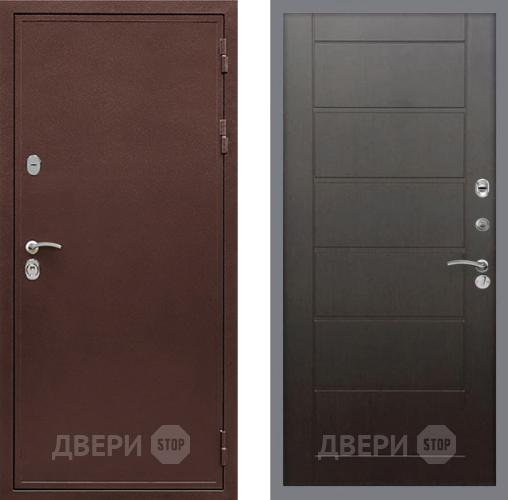 Входная металлическая Дверь Рекс (REX) 5А Сити Венге