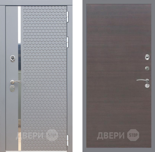 Дверь Рекс (REX) 24 GL венге поперечный