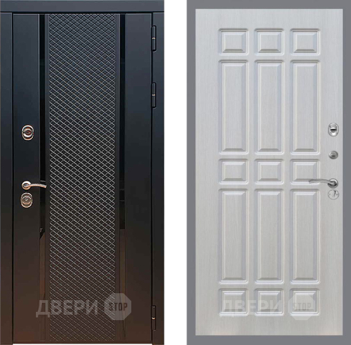 Входная металлическая Дверь Рекс (REX) 25 FL-33 Лиственница беж