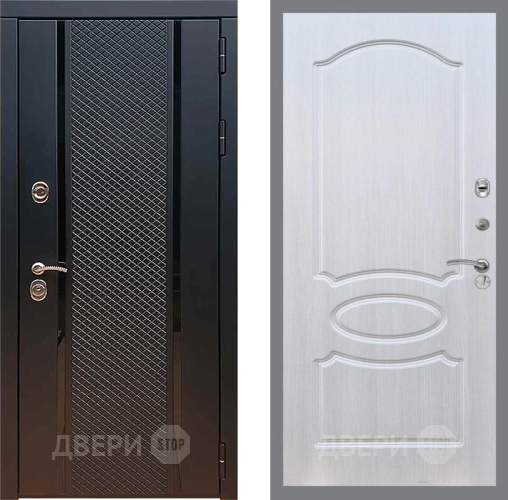 Входная металлическая Дверь Рекс (REX) 25 FL-128 Лиственница беж